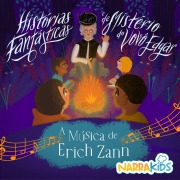 Cover-Bild zum Titel 'A Música de Erich Zann - Mistérios para Crianças' von 'H. P. Lovecraft, NarraKids, Laura Villar'