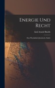 Cover-Bild zum Titel 'Energie Und Recht' von 'Emil Arnold Budde'