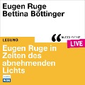 Cover-Bild zum Titel 'Eugen Ruge in Zeiten des abnehmenden Lichts' von 'Eugen Ruge'