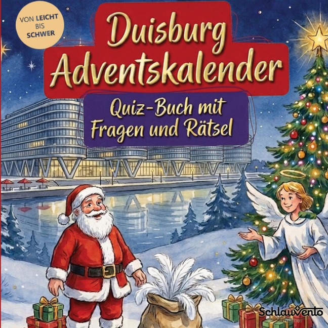 Duisburg-Adventskalender: Quiz-Buch mit Fragen und Rätsel - Schlauvento Interactive