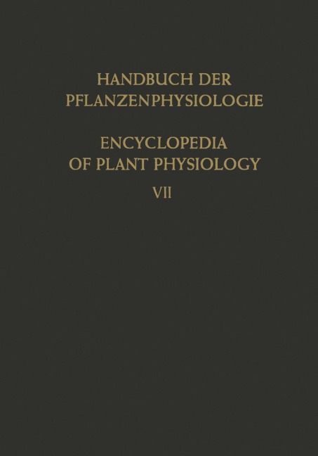 Stoffwechselphysiologie der Fette und Fettähnlicher Stoffe / The Metabolism of Fats and Related Compounds - 