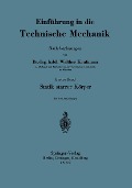 Cover-Bild zum Titel 'Einführung in die Technische Mechanik Nach Vorlesungen' von 'Walther Kaufmann'