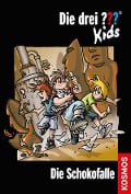 Cover-Bild zum Titel 'Die drei ??? Kids, 27,Die Schokofalle (drei Fragezeichen Kids)' von 'Boris Pfeiffer'
