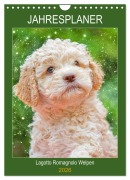 Cover-Bild zum Titel 'Jahresplaner Lagotto Romagnolo Welpen (Wandkalender 2026 DIN A4 hoch), CALVENDO Monatskalender' von 'Sigrid Starick'