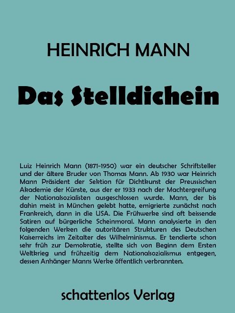 Das Stelldichein - Heinrich Mann
