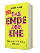 Cover-Bild zum Titel 'Das Ende der Ehe' von 'Emilia Roig'