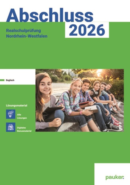 Abschluss 2026 - MSA Realschule NRW - Lösungsband - Englisch - 