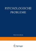 Cover-Bild zum Titel 'Psychologische Probleme' von 'Wolfgang Köhler'
