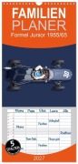 Cover-Bild zum Titel 'Familienplaner 2027 - Legenden des Rennsports - Formel Junior 1955-1965 mit 5 Spalten (Wandkalender, 21 x 45 cm) CALVENDO' von 'Bernhard Schmerl'