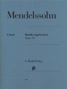 Cover-Bild zum Titel 'Mendelssohn Bartholdy, Felix - Rondo capriccioso op. 14' von 'Felix Mendelssohn Bartholdy'