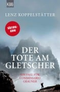 Cover-Bild zum Titel 'Der Tote am Gletscher' von 'Lenz Koppelstätter'
