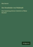 Cover-Bild zum Titel 'Der Drumbeder von Wallstadt' von 'Max Barack'