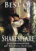 Cover-Bild zum Titel 'Best of Shakespeare - Von Experten ausgewählt (kommentiert): Deutschsprachige Jubiläumsausgabe zum 450. Geburtstag des Autors' von 'William Shakespeare'
