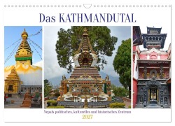 Cover-Bild zum Titel 'Das Kathmandutal (Wandkalender 2027 DIN A3 quer), CALVENDO Monatskalender' von 'Ulrich Senff'