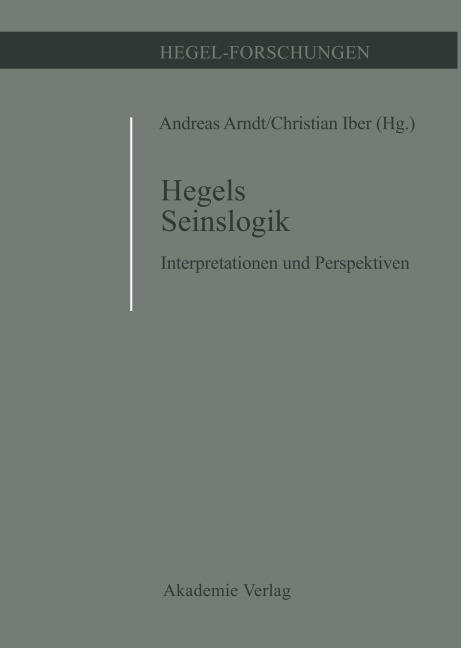 Hegels Seinslogik - 