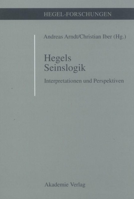 Hegels Seinslogik - 