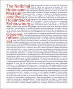 Cover-Bild zum Titel 'The National Holocaust Museum and the Hollandsche Schouwburg' von ''