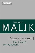 Cover-Bild zum Titel 'Management' von 'Fredmund Malik'