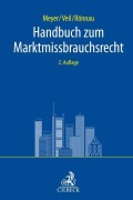 Cover-Bild zum Titel 'Handbuch zum Marktmissbrauchsrecht' von ''