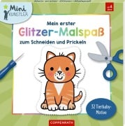 Cover-Bild zum Titel 'Mein erster Glitzer-Malspaß zum Schneiden und Prickeln' von ''