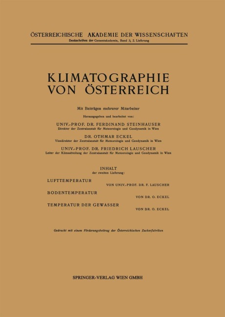 Klimatographie von Österreich - 