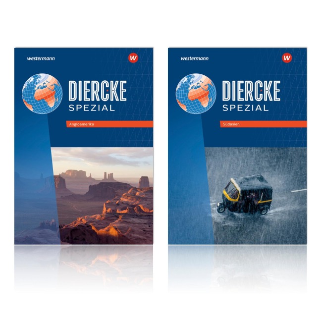 Diercke Spezial - Aktuelle Ausgabe für die Sekundarstufe II. Paket Angloamerika/Südasien - 
