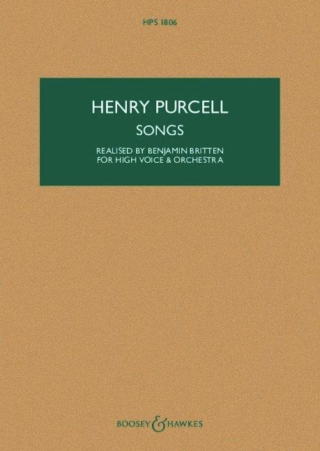 Songs - Henry Purcell