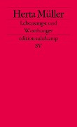 Cover-Bild zum Titel 'Lebensangst und Worthunger' von 'Herta Müller'