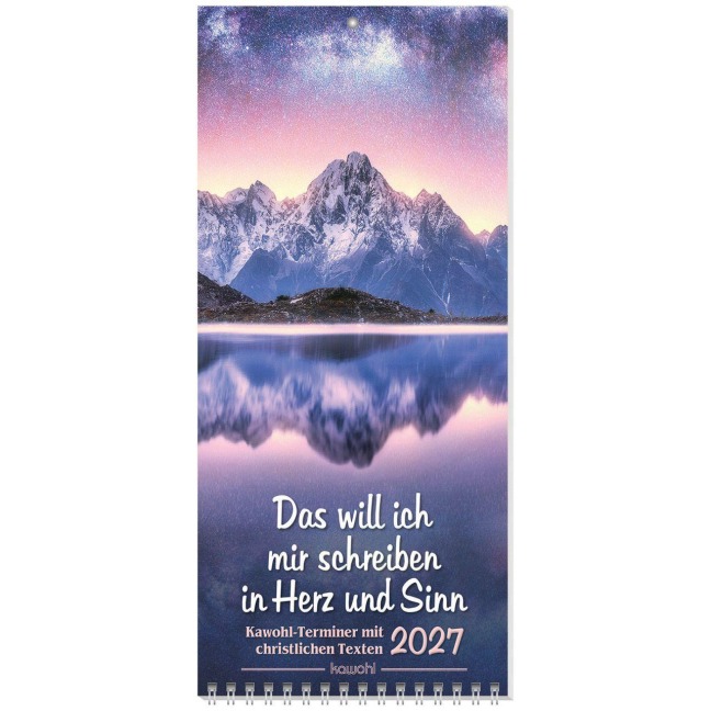 Das will ich mir schreiben in Herz und Sinn 2027 - 