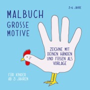 Cover-Bild zum Titel 'Malbuch große Motive für Kinder ab 3 Jahren' von 'Viktoria Isa'