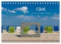 Föhr - Nordfriesische Insel Impressionen (Tischkalender 2024 DIN A5 quer), CALVENDO Monatskalender - Sandra Simone Flach