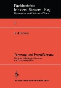 Cover-Bild zum Titel 'Fahrzeug- und Prozeßführung' von 'Karl-Friedrich Kraiss'