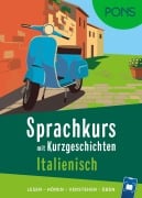 Cover-Bild zum Titel 'PONS Italienisch Sprachkurs mit Kurzgeschichten' von ''