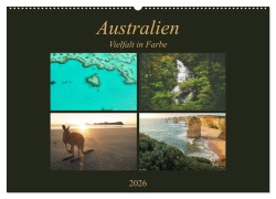 Cover-Bild zum Titel 'Australien - Farbige Vielfalt (Wandkalender 2026 DIN A2 quer), CALVENDO Monatskalender' von 'Martin Wasilewski'