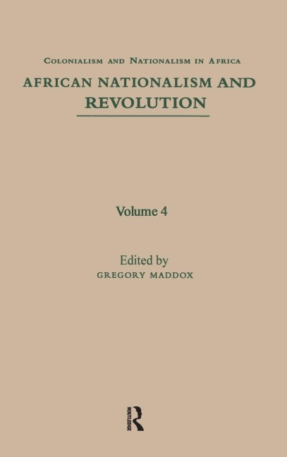 African Nationalism and Revolution - 