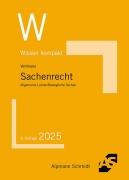 Cover-Bild zum Titel 'Sachenrecht' von 'Till Veltmann'