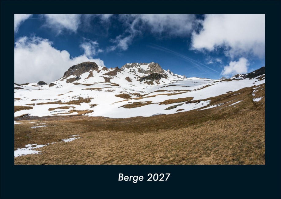 Berge 2027 Fotokalender DIN A4 - Tobias Schmitt, Kevin Heber