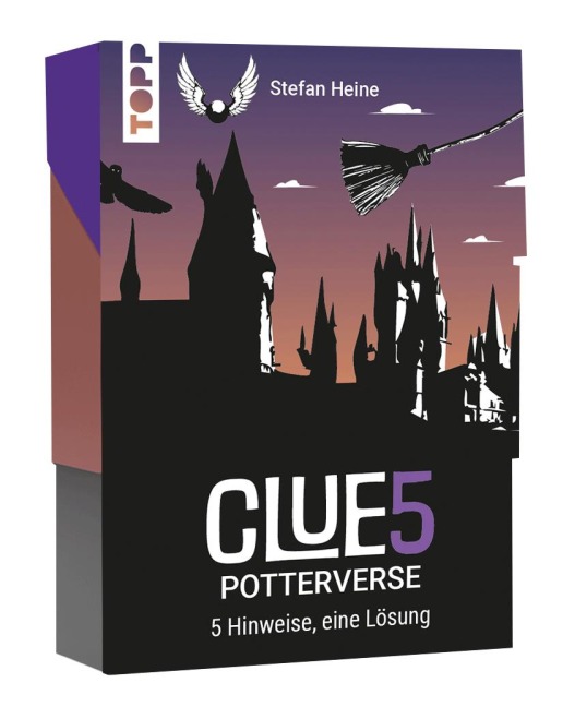 CLUE5 #Potterverse. 5 Hinweise, nur eine Lösung. Das Trend-Quiz für deine Tasche - Stefan Heine