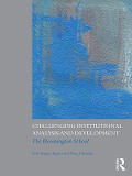 Cover-Bild zum Titel 'Challenging Institutional Analysis and Development' von 'Paul Dragos Aligica, Peter J. Boettke'