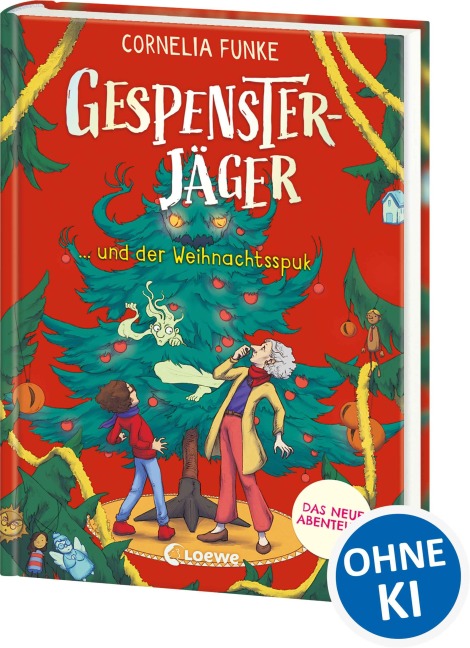 Gespensterjäger und der Weihnachtsspuk (Band 5) - Mit 8 illustrierten Farbseiten - Cornelia Funke