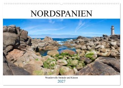 Cover-Bild zum Titel 'Nordspanien - Wundervolle Strände und Küsten (Wandkalender 2027 DIN A2 quer), CALVENDO Monatskalender' von 'Pixs:Sell'