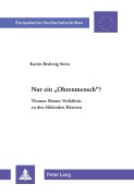 Cover-Bild zum Titel 'Nur ein 'Ohrenmensch'?' von 'Katrin Bedenig Stein'
