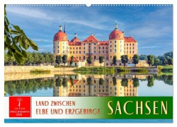 Sachsen - Land zwischen Elbe und Erzgebirge (Wandkalender 2026 DIN A2 quer), CALVENDO Monatskalender - Peter Roder