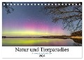 Natur und Tierparadies (Tischkalender 2024 DIN A5 quer), CALVENDO Monatskalender - André Pretzel