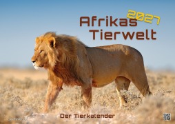 Cover-Bild zum Titel 'Afrikas Tierwelt - Der Tierkalender - 2027 - Kalender DIN A2' von ''