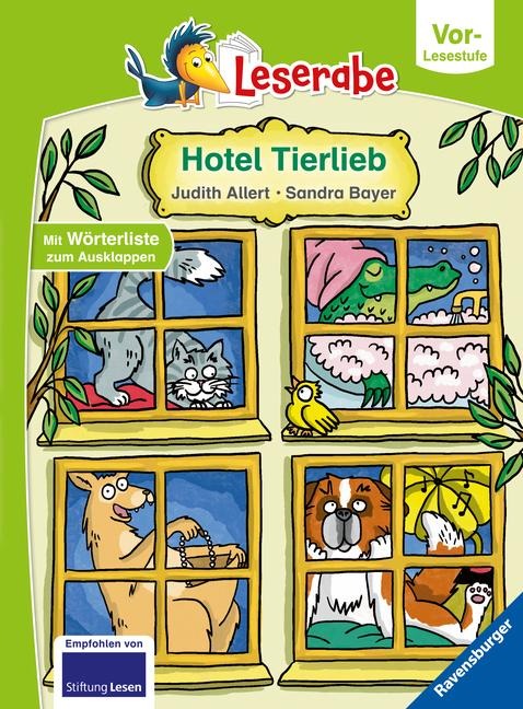 Hotel Tierlieb - Leserabe ab Vorschule - Erstlesebuch für Kinder ab 5 Jahren - Judith Allert