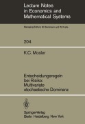 Cover-Bild zum Titel 'Entscheidungsregeln bei Risiko Multivariate stochastische Dominanz' von 'Karl Mosler'