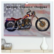 Cover-Bild zum Titel 'Harley Classic Chopper (hochwertiger Premium Wandkalender 2026 DIN A2 quer), Kunstdruck in Hochglanz' von 'Ingo Laue'