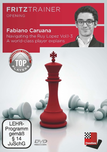Navigating the Ruy Lopez Vol. 1-3 A world-class player explains - Fabiano Caruana