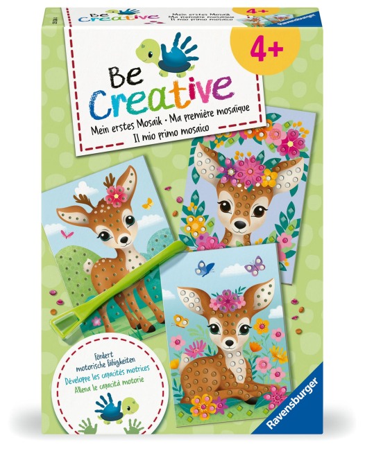 BeCreative Midi - Bastelset DIY Mosaik Mein Bambi - 